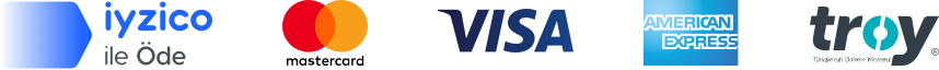 Visa ve MasterCard ile Güvenli Ödeme